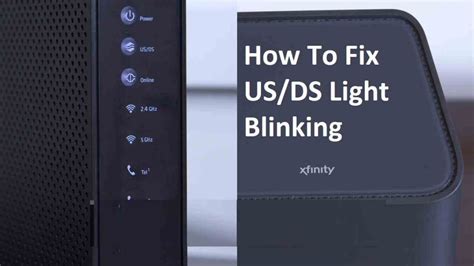 A blinking orange light on your Xfinity modem or router can often mean that the Xfinity system is being updated at the moment. . Comcast us ds light blinking